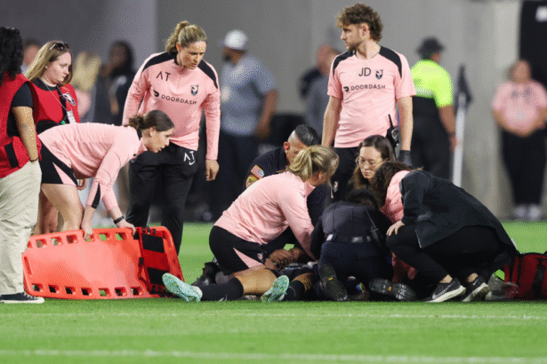 NWSLPA demands policy change on game postponements after Angel City’s Savy King collapses