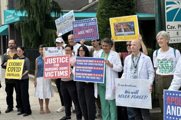 NYC Mayoral Candidate Andrew Cuomo Skips Planned Visit to Senior Center as Protesters Waited to Confront Him Over COVID Nursing Home Deaths |