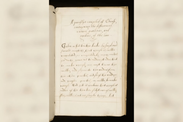 Oldest known English book on cheese advises against drinking dog milk