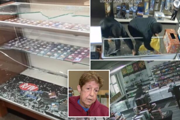 Pair of hammer-wielding, masked crooks steal thousands of dollars worth of Pokémon cards from 2 Detroit-area stores