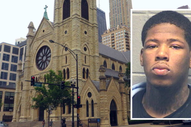 Parolee punched priest during carjacking attempt outside Holy Name Cathedral: prosecutors