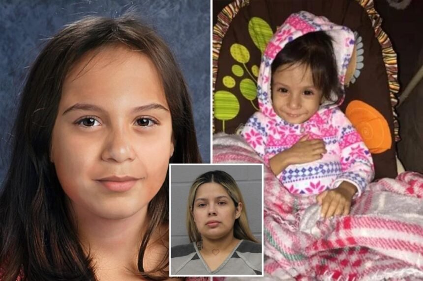 Police searching for missing Texas girl after mom was arrested for locking starving sister in closet for weeks