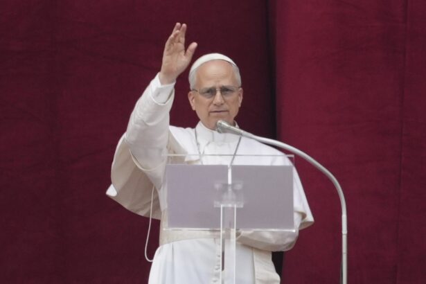 Pope Leo XIV calls for peace in Ukraine and Gaza, saying ‘Never again war’ : NPR