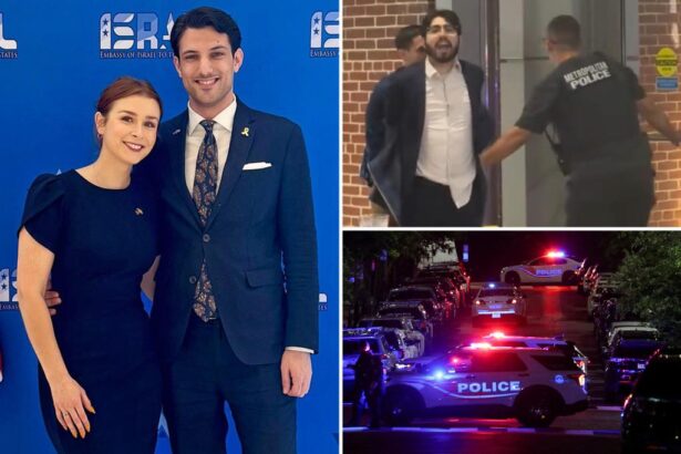 Pro-Hamas groups celebrate murder of Israeli diplomats outside Jewish museum in Washington DC