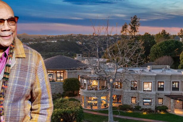 Quincy Jones Bel Air Mansion Hits Market For  Million