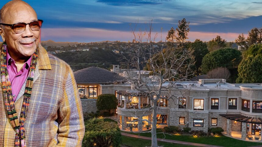 Quincy Jones Bel Air Mansion Hits Market For  Million