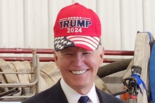 REPORT: Kamala Harris Was Furious When Biden Went Viral for Putting on a Trump Hat |