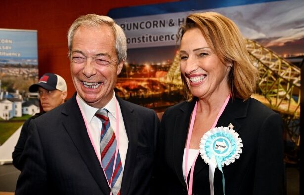 Reform UK wins Runcorn by-election by six votes in blow to Labour