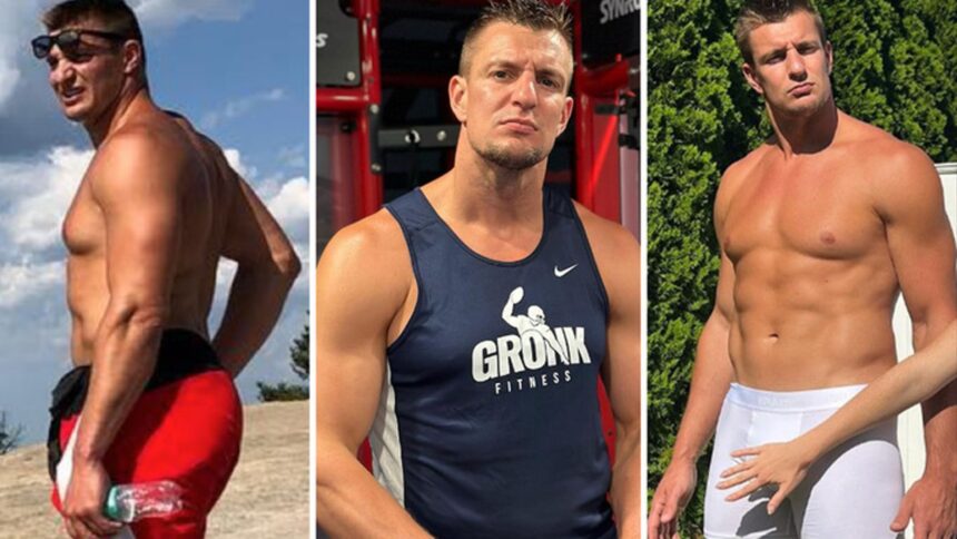Rob Gronkowski’s Shirtless Shots To Kick Off His 36th Birthday!