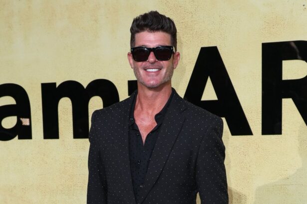 Robin Thicke Honors Late Alan Thicke at Wedding to April Love Geary