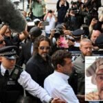 Russell Brand arrives at London court as he’s accused of ‘dragging’ woman to male restroom, sexually assaulting another: court docs