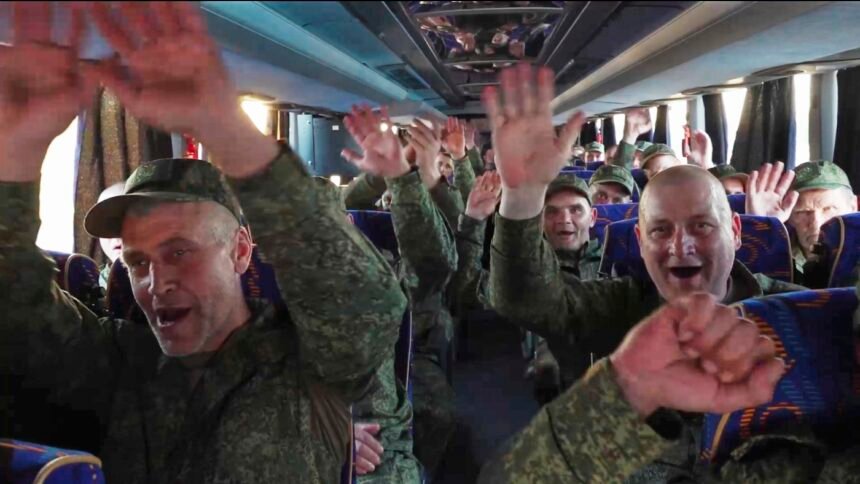 Russia and Ukraine continue prisoner exchange amid deadly missile attack on Kyiv : NPR