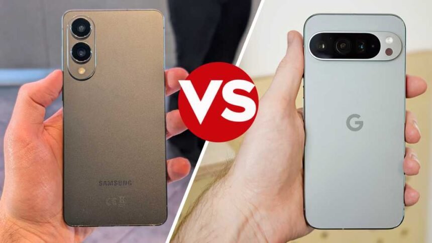 Samsung Galaxy S25 Edge vs Google Pixel 9 Pro XL