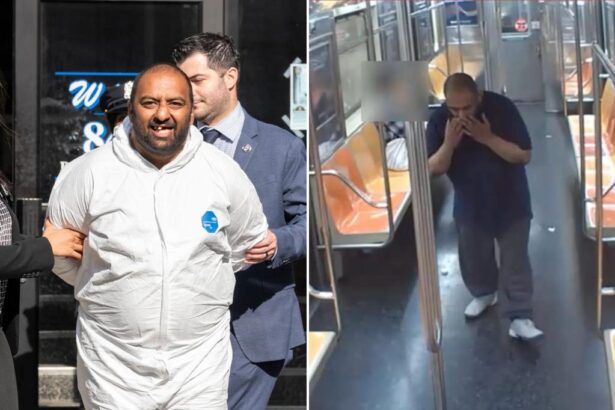 Sicko who forced man into lewd act on NYC subway busted after cops release sinister finger-sniffing video