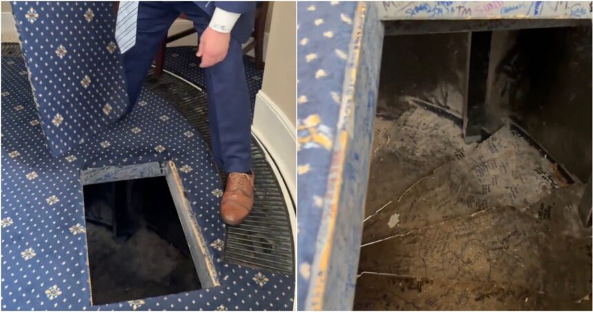 Sitting Congressman Reveals Secret Underground Tunnel Beneath U.S. Capitol — Claims There are Still Hidden Network of Passageways Still Unknown to Public (VIDEO) |