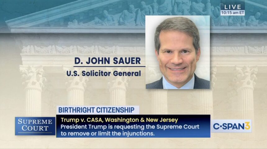 Solicitor General John Sauer Slams “Judicial Insurrection” — Blasts Courts for Issuing 40 Nationwide Injunctions Against Trump, Calls Them an Abuse of Power |