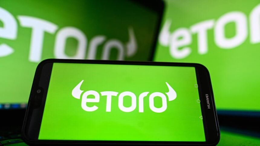 Stock and crypto trading site eToro prices IPO at  per share