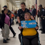 “THIS IS THE HOLOCAUST ALL OVER AGAIN” — Disabled Protester with Soros-Backed Group Screams “They Want to Kill The Disabled” as She is Arrested for Obstructing House Hearing |