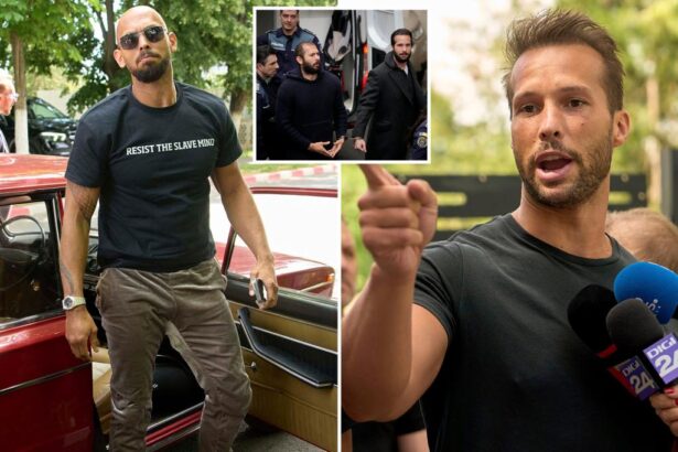 Tate brothers will return to UK to face charges after Romanian legal proceedings, lawyers say