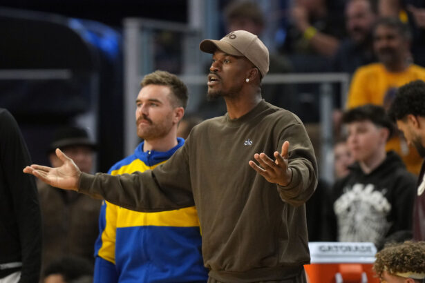 Terrified Jimmy Butler stuns fans as he falls off chair during snake prank