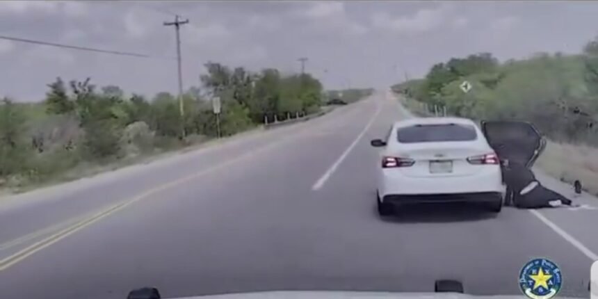 Texas DPS Pursue Human Smuggler on High-Speed Chase, Illegal Alien Bails out of Moving Car (VIDEO) |
