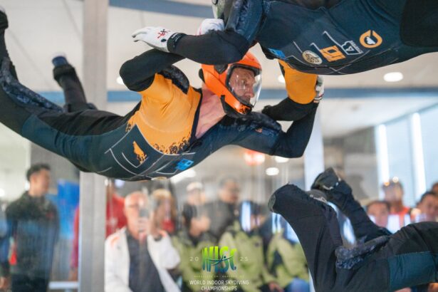 The dizzying acrobatics of the World Indoor Skydiving Championships