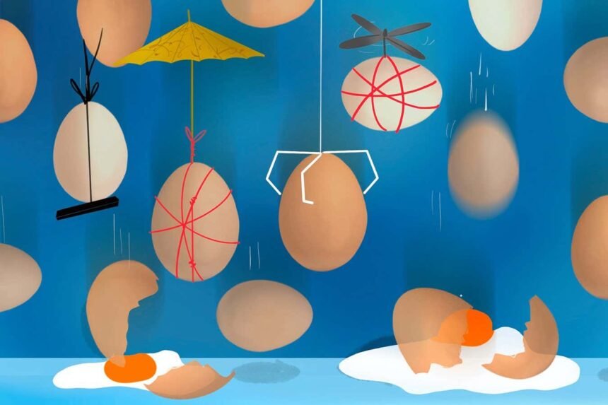 The egg-drop experiment… but make it peer review