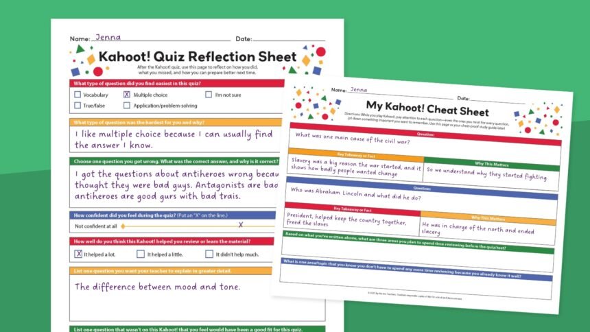 These Free Kahoot! Worksheets Boost Your Class Review Game