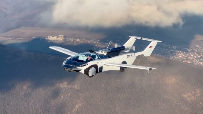This M flying car can reach speeds of 155 mph