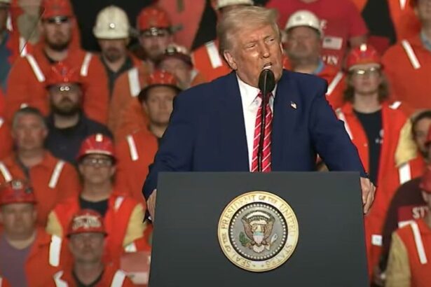 Trump Comes To Western Pennsylvania To Tell Steelworkers That He Is Killing Their Jobs By Doubling Tariffs