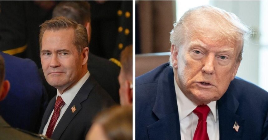 Trump Fires National Security Advisor Mike Waltz After ‘Signalgate’