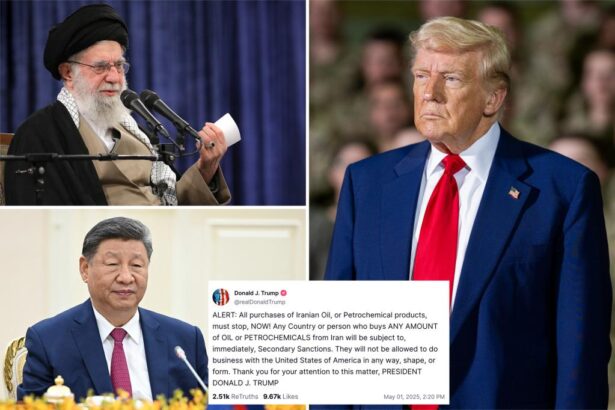 Trump threatens to slap sanctions, cut off business with countries that buy Iranian oil