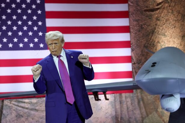 Trump touts ‘freedom zone’ plan for Gaza while in Qatar : NPR