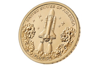 US Mint releases Space Shuttle  gold coin
