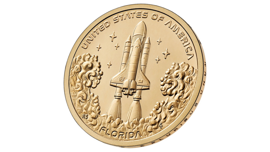 US Mint releases Space Shuttle  gold coin