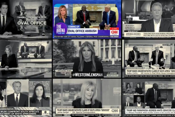 WATCH: “Oval Office Ambush” – Hilarious Compilation Shows Mainstream Media Hacks Parroting EXACT SAME Talking Points on Trump’s Explosive Meeting with South African President Last Week |