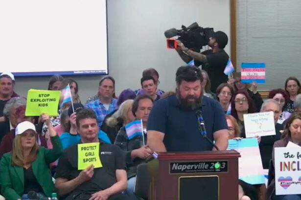 WATCH: Parents Clash at Illinois School Board Meeting After Transgender Biological Boy Beats 7th Grade Girls During Track Meet |
