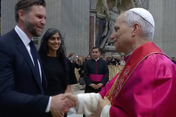 WATCH: Vice President and Second Lady Vance Meet Pope Leo XIV in Vatican City |
