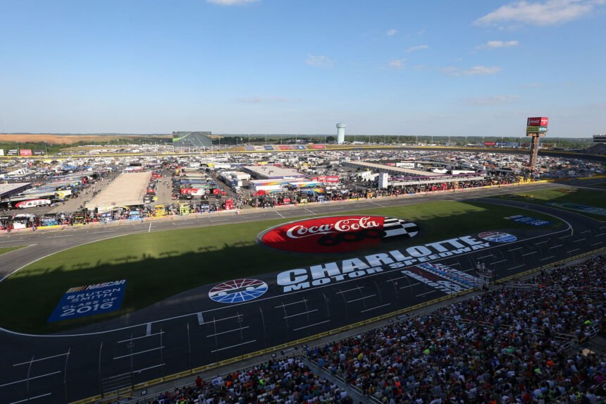 Weather forecast for the upcoming race at Charlotte Motor Speedway
