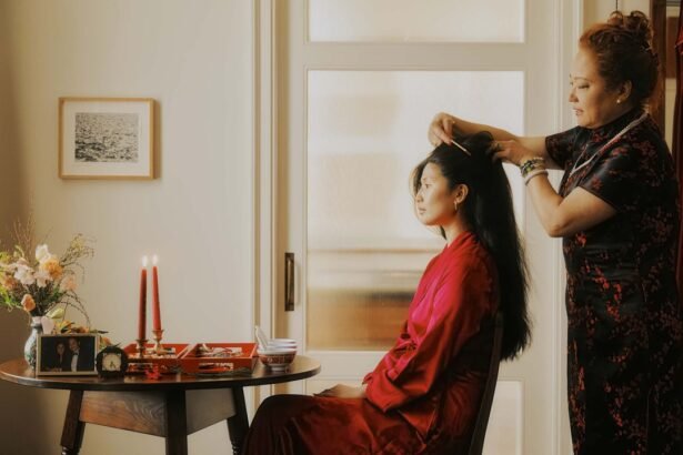 How a Golden Hairbrush Helped a Bride Connect to Her Chinese Heritage