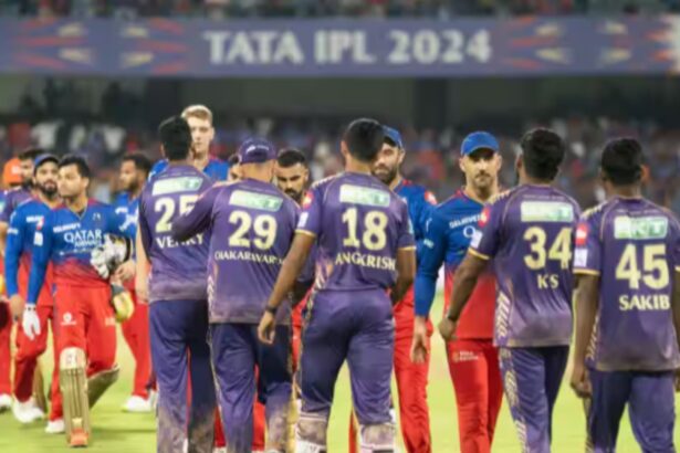 What happened the last time RCB played KKR at the M Chinnaswamy Stadium before IPL 2025?