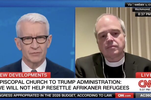 White House Slams Episcopal Church for Racist Double Standard After Refusing to Resettle White South African Refugees |