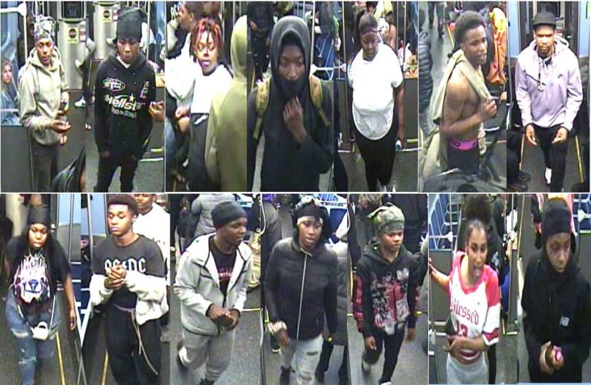 Wilding alert: 14 suspects sought in violent robbery, battery aboard CTA train in downtown Chicago