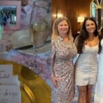 Zach Werenski’s fiancee Odette hosts fun activities including ‘sketch that dress’ at her bridal shower with family and friends