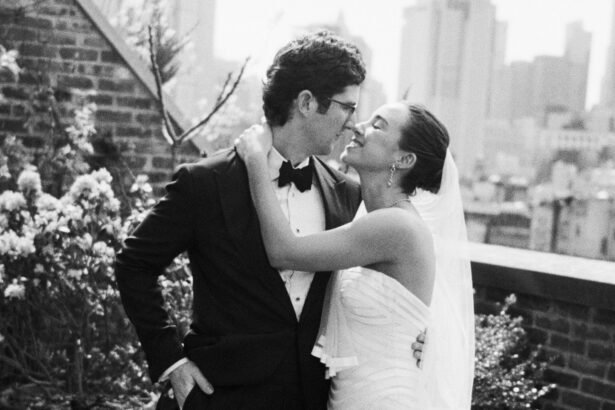 Emily Sundberg’s Wedding on a New York City Rooftop Felt Like “Heaven in the Clouds”