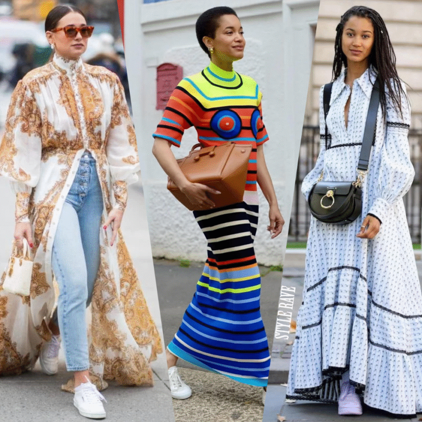 How To Wear Long Dress With Sneakers Like A True Style Star
