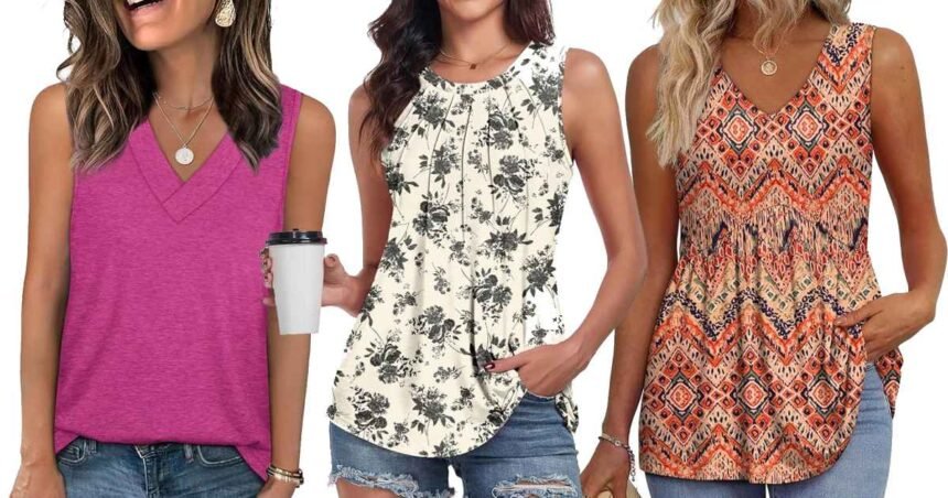 17 Boutique-Style Tank Tops That Cleverly Conceal the Tummy