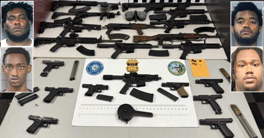 20 firearms recovered in multi-agency gunrunning investigation in Chicago; 5 charged