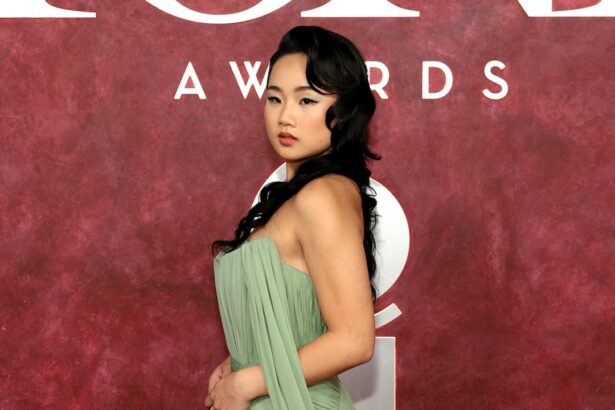 Helen J Shen Brings Her ‘Maybe Happy Ending’ Character to the Tonys Red Carpet