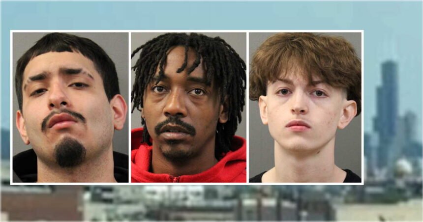 3 adults, 2 juveniles charged with robbing suburbanites admiring the city skyline
